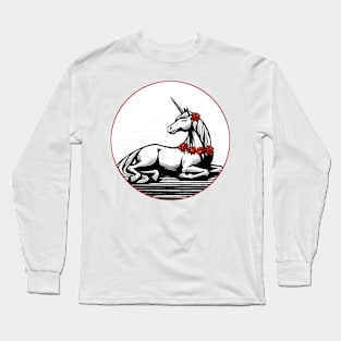 Christmas Unicorn Long Sleeve T-Shirt